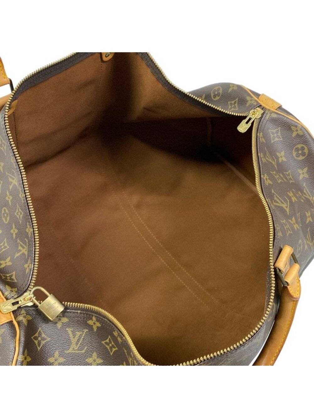 Louis Vuitton Boston Bag Monogram Keepall 60 - Picture 7 of 15